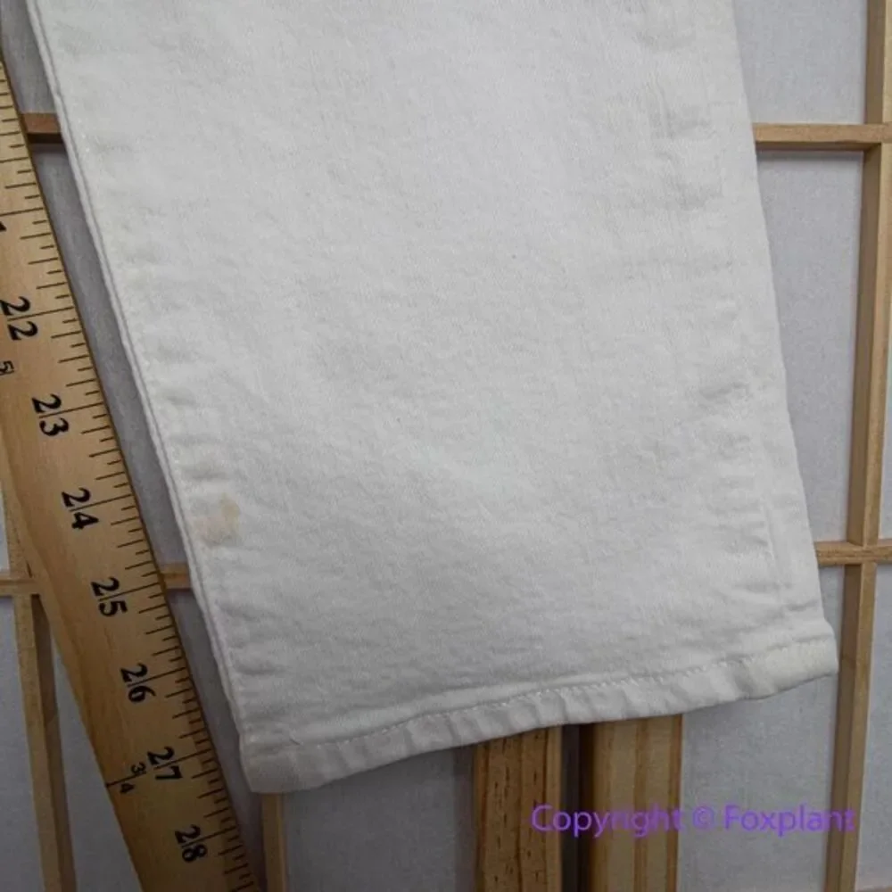 NEW Madewell The High-Rise Perfect Vintage Jean in Tile‎ White, 24